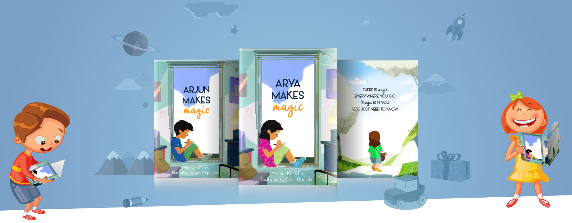 kahanimagic custom created books for kids